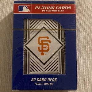 MLB San Francisco Giants Playing Cards Brand New in Package